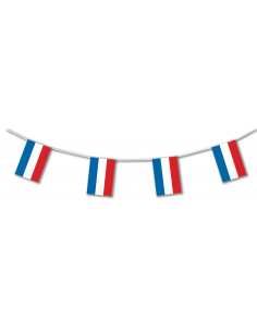 Guirlande drapeaux Pays Bas en plastique ultra résistant