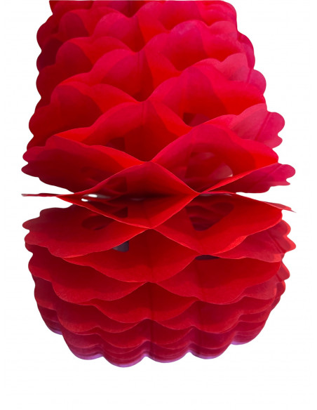 guirlande zinnia rouge