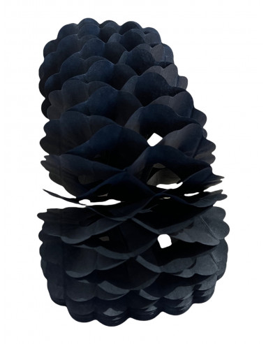 guirlande zinnia noir