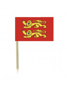 drapeau normandie pic en bois