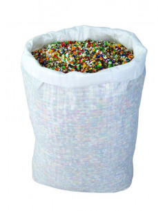 Sac de confettis multicolore 10 kg : Fabrication Française
