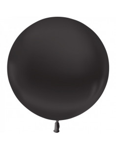 Sachet de ballons noir métallisé 2