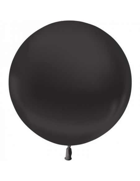 Sachet de ballons noir métallisé