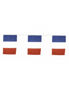 Guirlande drapeaux tricolore pas cher