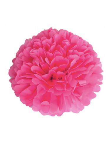 Pompom bubble gum en papier de soie pour vos décorations