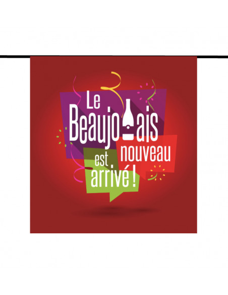 fanions beaujolais nouveau