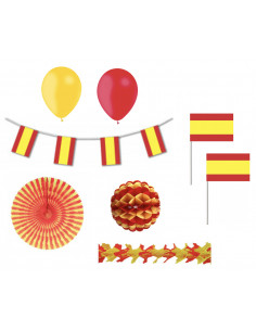 Kit décorations Espagne pour votre évènement : Fabrication Française