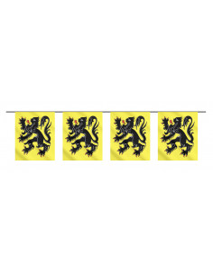 guirlande fanions drapeau Flandres