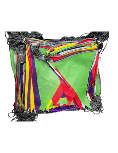 Guirlande fanions triangulaire multicolore tissu : Pavoiser vos rues 2