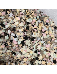 Sac de confettis multicolore 10 kg 2