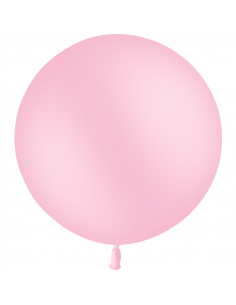 Ballon de baudruche rose bonbon 60 cm