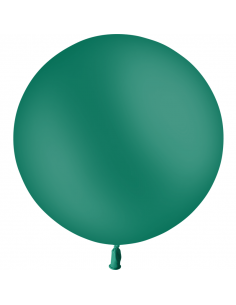 Ballon de baudruche vert forêt 60 cm latex