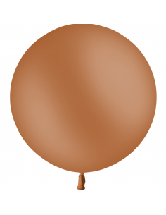 Ballon de baudruche marron 60 cm latex