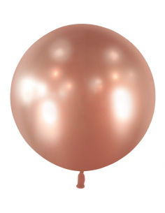 Ballon de baudruche rose gold brillant 60 cm