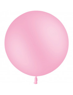 Ballon de baudruche rose bonbon 90 cm