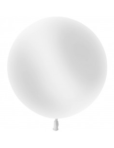 Ballon de baudruche blanc 90 cm