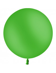 Ballon de baudruche vert 90 cm latex