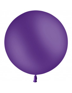 Ballon de baudruche violet 90 cm latex