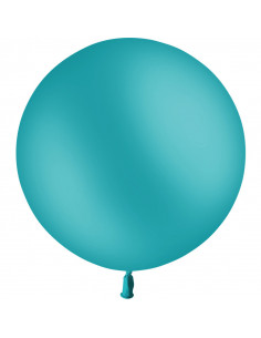Ballon de baudruche turquoise 90 cm latex