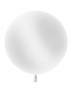 Ballon de baudruche blanc 60 cm latex
