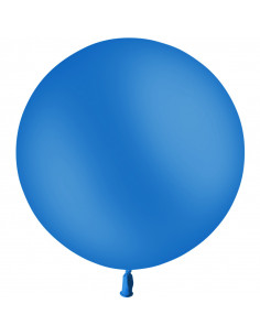 Ballon de baudruche bleu roi 60 cm latex