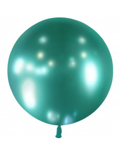 Ballon de baudruche vert brillant 60 cm