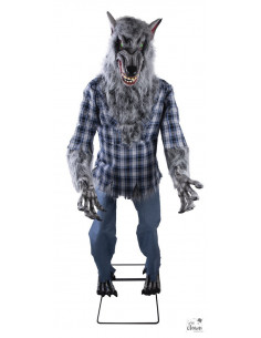 Loup garou géant animé