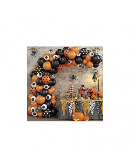 Kit 115 ballons yeux Halloween pas cher