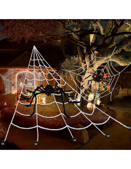 Kit 2 araignées géantes velues