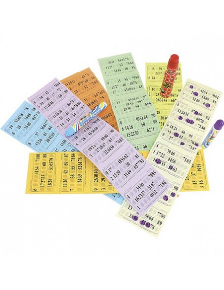 Lot de 1.944 tickets de loto grand modèle