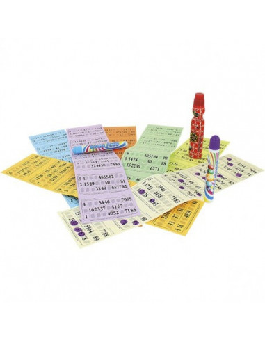 Lot de 1.944 tickets de loto grand modèle Lot de 1.944 tickets de loto grand modèle