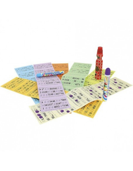 Lot de 1.944 tickets de loto grand modèle