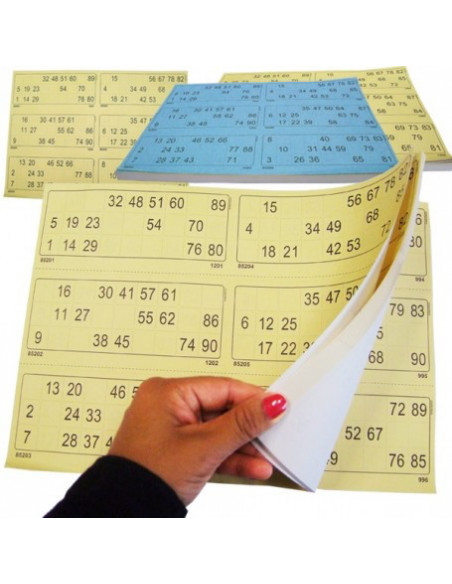 Lot de 600 tickets en feuille par 6