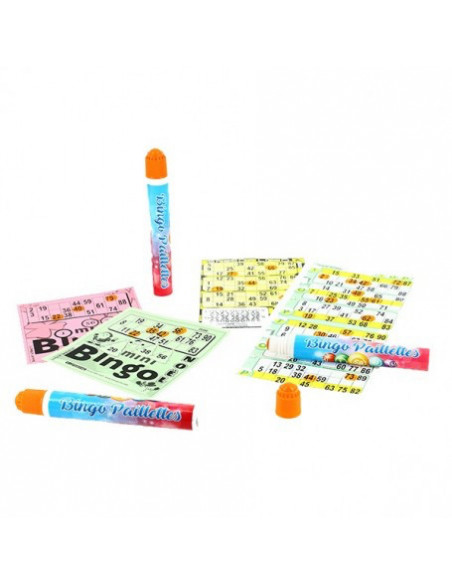 Lot de 12 marqueurs paillettes