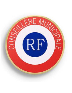Boutonnière Conseiller Municipal