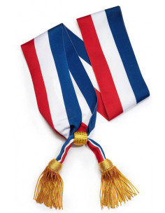 Echarpe de Maire gamme prestige, Composants et assemblage Français