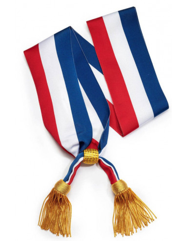 Echarpe de Maire gamme prestige, Composants et assemblage Français