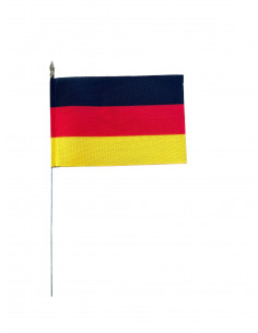 drapeau de table Allemagne en tissu avec support en bois 2