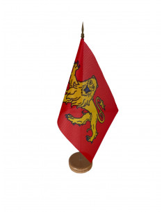 drapeau de table guyenne en tissu