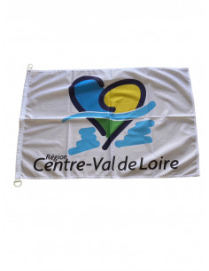 Drapeau région Centre Val de Loire pour mât