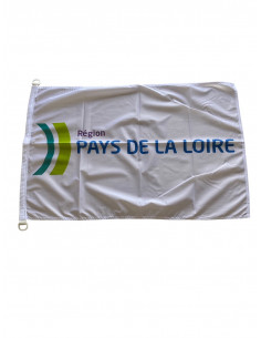Drapeau Pays de la Loire pour mât : fabrication française