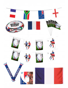 Pack décorations coupe du monde de rugby 2023 : Espace évènement