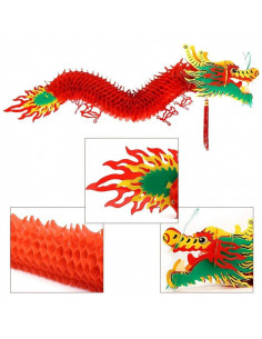 Dragon chinois décoration 1,5m