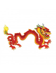 Décoration dragon nouvel an chinois : espace évènement