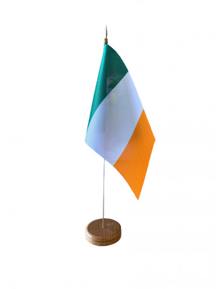 Drapeau de table Irlande en tissu
