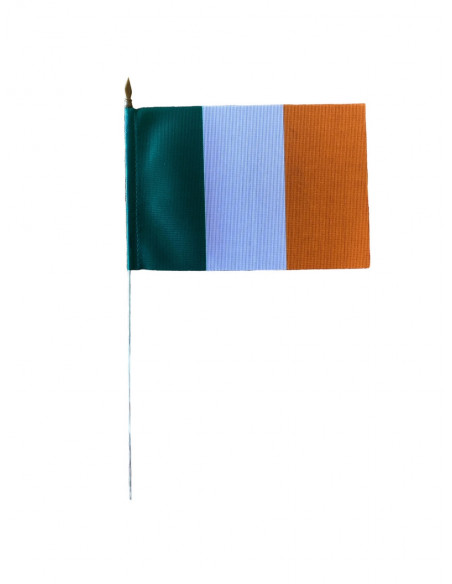 Drapeau de table Irlande en tissu