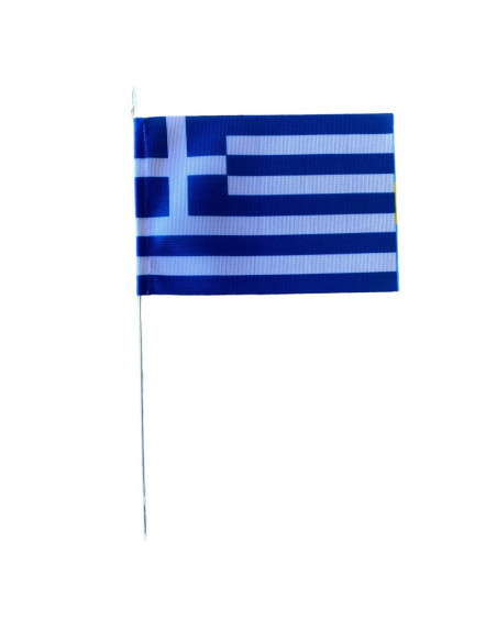 Drapeau de table Grèce en tissu