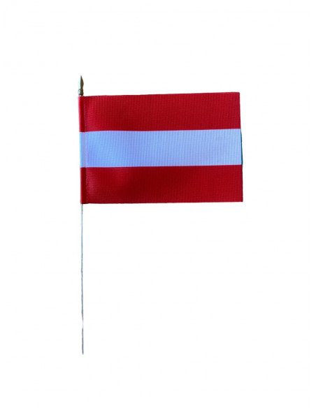 Drapeau de table Autriche en tissu