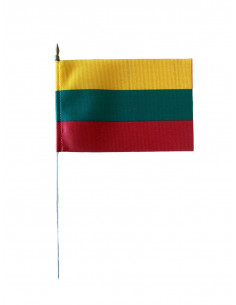 Drapeau de table Lituanie en tissu 2