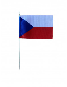 Drapeau de table Tchèquie en tissu 2